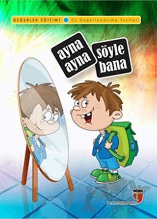 Ayna Ayna Söyle Bana - Öz Değerlendirme Testleri – Neriman Karatekin – EDAM kitap kapağı
