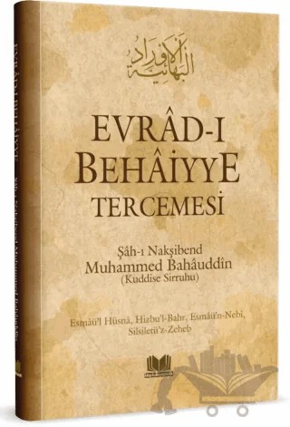 Evradı Behaiyye Tercümesi Orta Boy – Hamza Tatlı – Kitap Kalbi Yayıncılık kitap kapağı