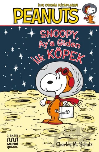 Peanuts: Ay’a Giden İlk Köpek – Charles M. Schulz – Mundi kitap kapağı