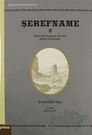 Şerefname 2.Cilt – Şerafeddin Han – Yaba Yayınları kitap kapağı
