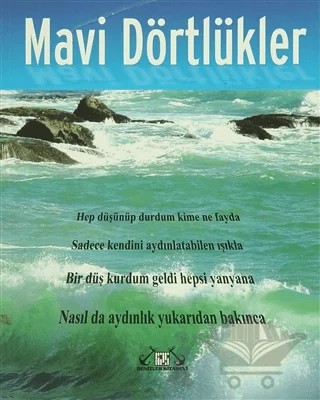 Mavi Dörtlükler – Talip Özcengiz – Denizler Kitabevi kitap kapağı