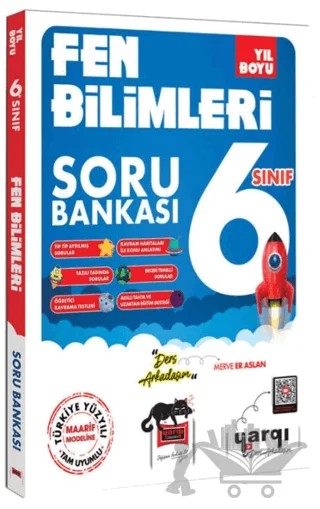 6. Sınıf Fen Bilimleri Yıl Boyu Soru Bankası – Kolektif – Yargı Yayınevi kitap kapağı
