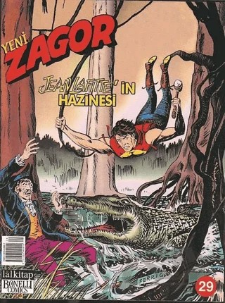Yeni Zagor Sayı: 29 Jean Lafitte’in Hazinesi – Lal Kitap kitap kapağı