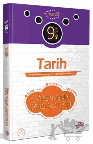 9. Sınıf Tarih Öğretmenin Ders Notları – Kolektif – Editör Yayınevi kitap kapağı