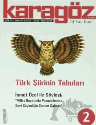 Karagöz Dergisi Sayı: 2 – Karagöz Edebiyat Dergisi kitap kapağı