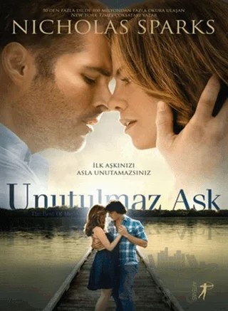 Unutulmaz Aşk – Nicholas Sparks – Artemis Yayınları kitap kapağı