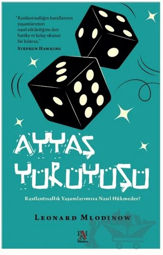 Ayyaş Yürüyüşü – Leonard Mlodinov – Panama Yayıncılık kitap kapağı