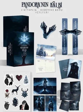 Pandora'nın Kalbi 3 Kitap Takım - Hediye Kutulu – Dilara Keskin – İndigo Kitap kitap kapağı