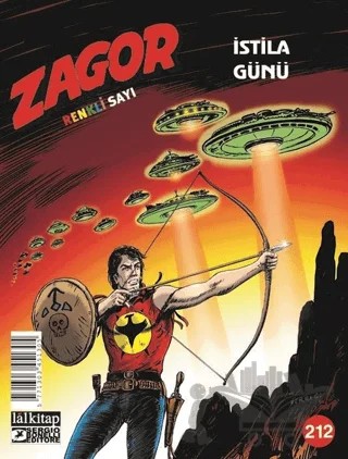 Zagor Sayı 212 - İstila Günü – Jacopo Rauch – Lal Kitap kitap kapağı