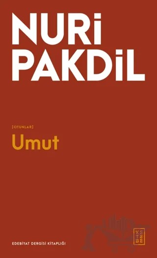 Umut – Nuri Pakdil – Ketebe Yayınları kitap kapağı