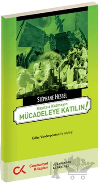 Kayıtsız Kalmayın Mücadeleye Katılın! – Stephane Hessel – Cumhuriyet Kitapları kitap kapağı