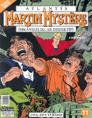 Martin Mystere İmkansızlar Dedektifi Sayı: 11 Java, Java’ya Karşı – Lal Kitap kitap kapağı