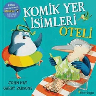 Komik Yer İsimleri Oteli – John Hay – Domingo Yayınevi kitap kapağı