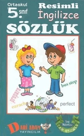 5. Sınıf Resimli İngilizce Sözlük – H. Bayram Hangün – Dahi Adam Yayıncılık kitap kapağı