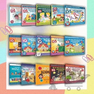 Çocuklar İçin IQ Geliştirici Zeka Oyunları Seti (15 Kitap Set) – Kolektif – Ekinoks Yayın Grubu kitap kapağı