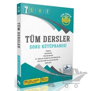 7. Sınıf Tüm Dersler Soru Kütüphanesi – Kolektif – Paraf Yayınları kitap kapağı
