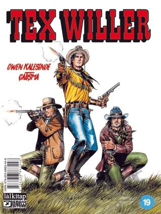 Tex Willer Sayı 19 – Mauro Boselli – Lal Kitap kitap kapağı