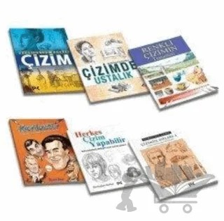 Çizim Kitapları Seti (6 Kitap Takım) – Barrington Barber, Martin Pope – Profil Kitap kitap kapağı