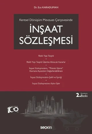 İnşaat Sözleşmesi – Ece Karaduman – Seçkin Yayıncılık kitap kapağı