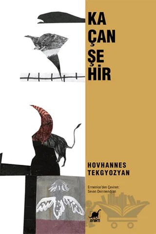 Kaçan Şehir – Hovhannes Tekgyozyan – Ayrıntı Yayınları kitap kapağı