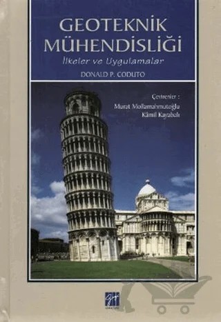 Geoteknik Mühendisliği – Donald P. Coduto – Gazi Kitabevi kitap kapağı