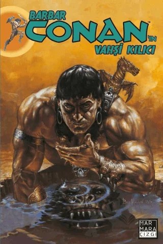 Barbar Conan'ın Vahşi Kılıcı Cilt: 24 – Michael Fleisher – Marmara Çizgi kitap kapağı