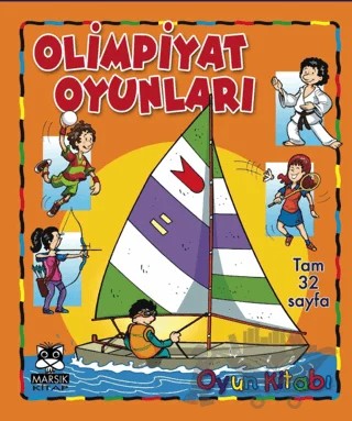 Olimpiyat Oyunları (Eğlence - Bilmece -Bulmaca) – Kollektif – Marsık Kitap kitap kapağı