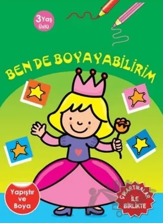 Bende Boyayabilirim (+3 Yaş) – Kolektif – Mikro Kitap kitap kapağı