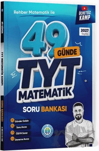 2027 49 Günde TYT Matematik Soru Bankası – Kolektif – Rehber Matematik kitap kapağı