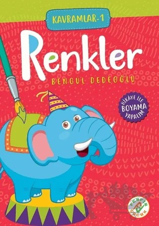 Renkler - Kavramlar 1 – Bengül Dedeoğlu – Ferfir Yayıncılık kitap kapağı