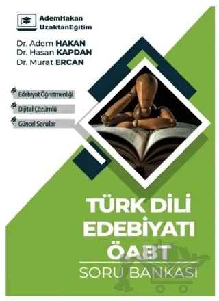 ÖABT Türk Dili ve Edebiyatı Soru Bankası – Adem Hakan, Hasan Kapdan, Murat Ercan – Adem Hakan kitap kapağı