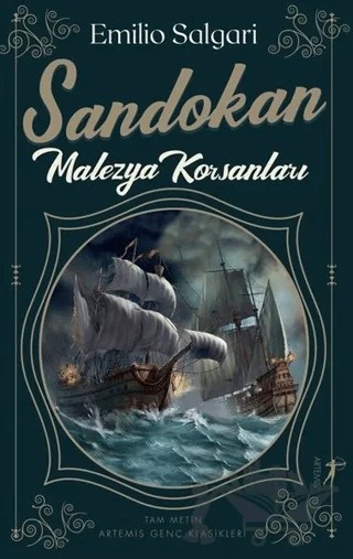 Sandokan Malezya Korsanları – Emilio Salgari – Artemis Yayınları kitap kapağı