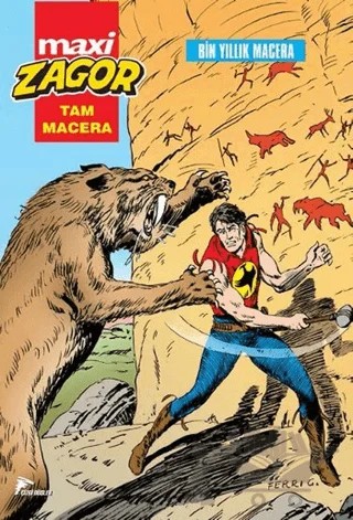 Zagor Maxi 10 - Bin Yıllık Macera – Moreno Burattini – Çizgi Düşler Yayınevi kitap kapağı