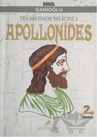 Apollonides – Birol Ganioğlu – Anemon Yayınları kitap kapağı