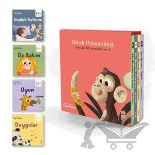 Bebek Üniversitesi - Hikayeli İlk Kavramlarım 3 – Çağrı Odabaşı – Sincap Kitap kitap kapağı