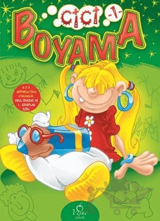 Cici Boyama - 1 – Kolektif – Vişne Çocuk kitap kapağı