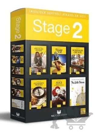 İngilizce Hikaye Seti Stage 2 (6 Kitap Takım) – Kolektif – MK Publications kitap kapağı