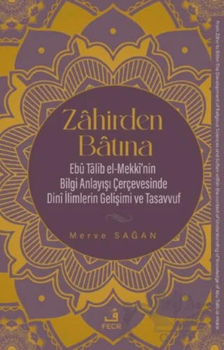 Zahirden Batına – Merve Sağan – Fecr Yayınları kitap kapağı