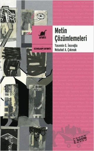 Metin Çözümlemeleri – Nebahat Akgün Çomak, Yasemin G. İnceoğlu – Ayrıntı Yayınları kitap kapağı