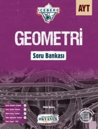 AYT Iceberg Geometri Soru Bankası – Kolektif – Okyanus Yayınları kitap kapağı