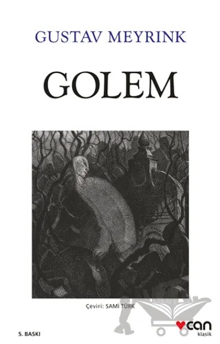 Golem – Gustav Meyrink – Can Yayınları kitap kapağı