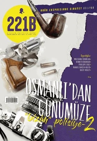 221B İki Aylık Polisiye Dergi Sayı: 12 Kasım - Aralık 2017 – 221B Dergisi kitap kapağı
