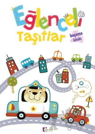 Eğlenceli Taşıtlar Boyama Kitabı – Kolektif – Mor Elma Yayıncılık kitap kapağı