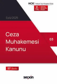 Ceza Muhakemesi Kanunu (Cep Kitabı) – Seçkin Yayıncılık – Seçkin Yayıncılık kitap kapağı