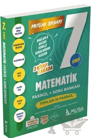 7. Sınıf Matematik Fasikül ve Soru Bankası – Kolektif – Muba Yayınları kitap kapağı