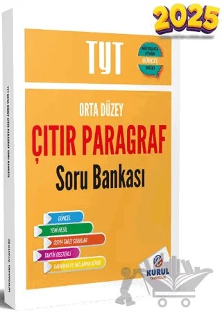 2025 TYT Orta Düzey Çıtır Paragraf Soru Bankası – Kolektif – Kurul Yayıncılık kitap kapağı