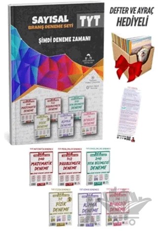 2025 TYT Sayısal 6 Fasikül 39 Deneme Sınavı Seti + Defter Hediyeli – Kollektif – Ders Ortamı Yayınları kitap kapağı