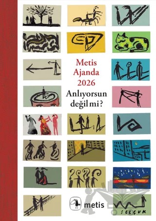 Metis Ajanda 2026: Anlıyorsun Değil mi? – Kolektif – Metis Yayınları kitap kapağı
