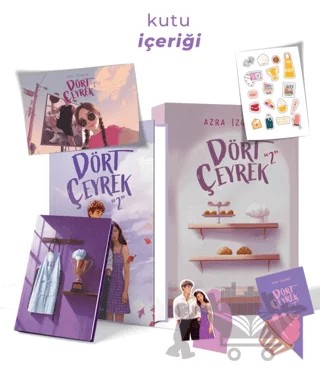 Dört Çeyrek 2 - Hediyeli Kutu – Azra İzgüner – Ephesus Yayınları kitap kapağı
