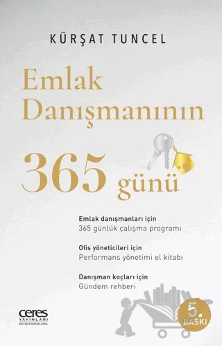 Emlak Danışmanının 365 Günü – Kürşat Tuncel – Ceres Yayınları kitap kapağı